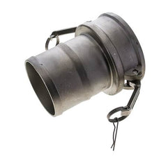 Acoplamiento de acero inoxidable Camlock DN 90 (4'') Pilar de manguera (100 mm) Tipo C MIL-C-27487
