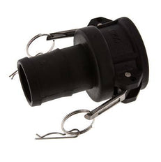 Acoplamiento de polipropileno Camlock DN 50 (2'') Pilar de manguera (50 mm) Tipo C MIL-C-27487