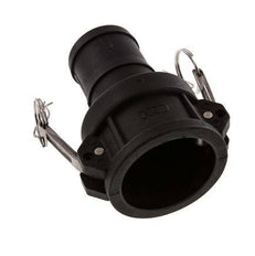 Acoplamiento de polipropileno Camlock DN 50 (2'') Pilar de manguera (50 mm) Tipo C MIL-C-27487