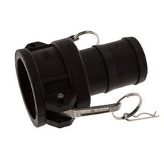 Acoplamiento de polipropileno Camlock DN 50 (2'') Pilar de manguera (50 mm) Tipo C MIL-C-27487