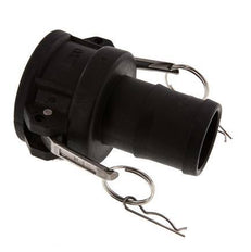Acoplamiento de polipropileno Camlock DN 50 (2'') Pilar de manguera (50 mm) Tipo C MIL-C-27487