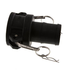 Acoplamiento de polipropileno Camlock DN 50 (2'') Pilar de manguera (50 mm) Tipo C MIL-C-27487