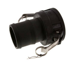 Acoplamiento de polipropileno Camlock DN 75 (3'') Pilar de manguera (75 mm) Tipo C MIL-C-27487