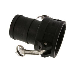 Acoplamiento de polipropileno Camlock DN 75 (3'') Pilar de manguera (75 mm) Tipo C MIL-C-27487