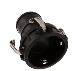 Acoplamiento de polipropileno Camlock DN 90 (4'') Pilar de manguera (100 mm) Tipo C MIL-C-27487