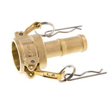 Acoplamiento de latón Camlock DN 20 (3/4'') Pilar de manguera (19 mm) Tipo C MIL-C-27487