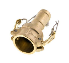 Acoplamiento de latón Camlock DN 25 (1'') Pilar de manguera (25 mm) Tipo C MIL-C-27487