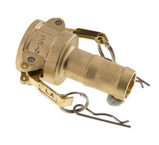 Acoplamiento de latón Camlock DN 25 (1'') Pilar de manguera (25 mm) Tipo C MIL-C-27487