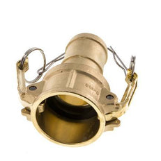 Acoplamiento de latón Camlock DN 40 (1 1/2'') Pilar de manguera (38 mm) Tipo C MIL-C-27487