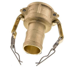 Acoplamiento de latón Camlock DN 40 (1 1/2'') Pilar de manguera (38 mm) Tipo C MIL-C-27487