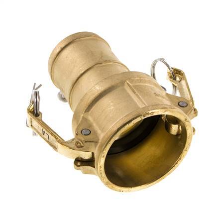 Acoplamiento de latón Camlock DN 50 (2'') Pilar de manguera (50 mm) Tipo C MIL-C-27487