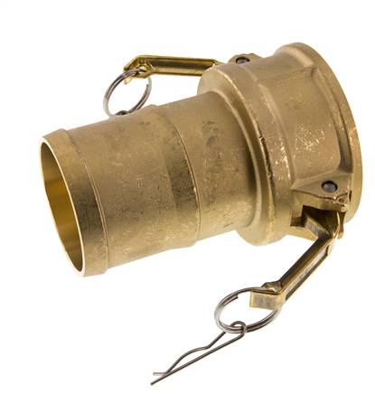 Acoplamiento de latón Camlock DN 140 (6'') Pilar de manguera (150 mm) Tipo C MIL-C-27487