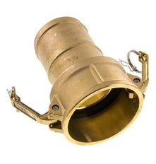 Acoplamiento de latón Camlock DN 120 (5'') Pilar de manguera (127 mm) Tipo C MIL-C-27487
