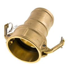 Acoplamiento de latón Camlock DN 140 (6'') Pilar de manguera (150 mm) Tipo C MIL-C-27487
