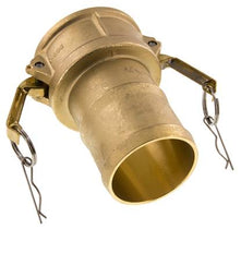 Acoplamiento de latón Camlock DN 140 (6'') Pilar de manguera (150 mm) Tipo C MIL-C-27487