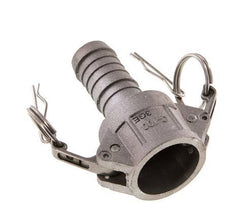 Acoplamiento de aluminio Camlock DN 25 (1'') Pilar de manguera (25 mm) Tipo C MIL-C-27487