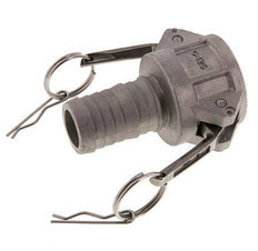 Acoplamiento de aluminio Camlock DN 32 (1 1/4'') Pilar de manguera (32 mm) Tipo C MIL-C-27487