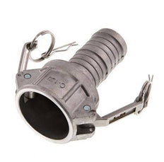 Acoplamiento de aluminio Camlock DN 40 (1 1/2'') Pilar de manguera (38 mm) Tipo C MIL-C-27487
