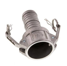 Acoplamiento de aluminio Camlock DN 40 (1 1/2'') Pilar de manguera (38 mm) Tipo C MIL-C-27487