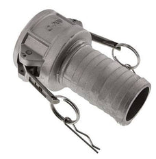 Acoplamiento de aluminio Camlock DN 50 (2'') Pilar de manguera (50 mm) Tipo C MIL-C-27487