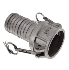 Acoplamiento de aluminio Camlock DN 50 (2'') Pilar de manguera (50 mm) Tipo C MIL-C-27487