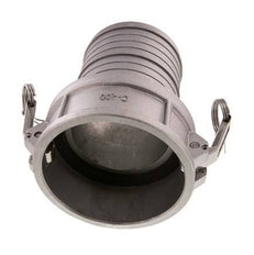 Acoplamiento de aluminio Camlock DN 90 (4'') Pilar de manguera (100 mm) Tipo C MIL-C-27487