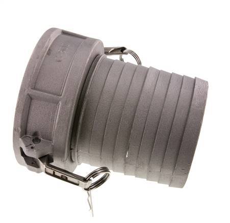 Acoplamiento de aluminio Camlock DN 120 (5'') Pilar de manguera (127 mm) Tipo C MIL-C-27487