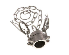 Tapón de acoplamiento de acero inoxidable Camlock DN 15 (1/2'') Tipo DC MIL-C-27487