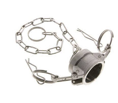 Camlock DN 20 (3/4'') Stainless Steel Coupling End Cap Type DC MIL-C-27487