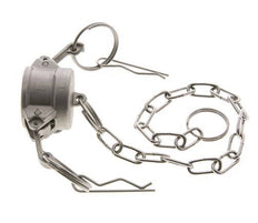 Camlock DN 20 (3/4'') Stainless Steel Coupling End Cap Type DC MIL-C-27487