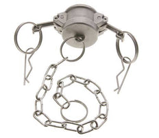 Camlock DN 20 (3/4'') Stainless Steel Coupling End Cap Type DC MIL-C-27487