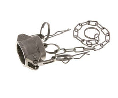 Tapón de acoplamiento de acero inoxidable Camlock DN 25 (1'') Tipo DC MIL-C-27487