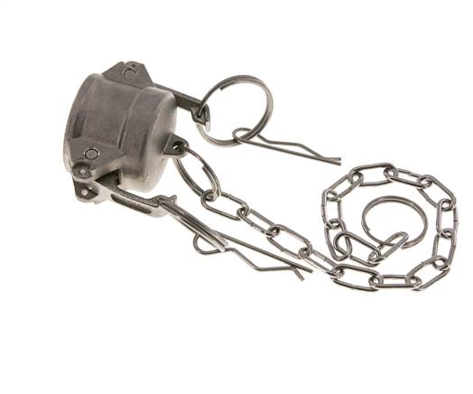 Tapón de acoplamiento de acero inoxidable Camlock DN 25 (1'') Tipo DC MIL-C-27487