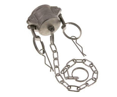 Tapón de acoplamiento de acero inoxidable Camlock DN 25 (1'') Tipo DC MIL-C-27487