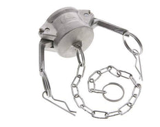Camlock DN 32 (1 1/4'') Stainless Steel Coupling End Cap Type DC MIL-C-27487