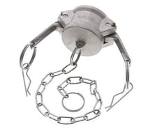 Camlock DN 32 (1 1/4'') Stainless Steel Coupling End Cap Type DC MIL-C-27487