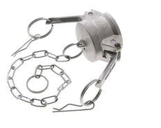 Camlock DN 32 (1 1/4'') Stainless Steel Coupling End Cap Type DC MIL-C-27487