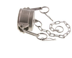 Tapón de acoplamiento de acero inoxidable Camlock DN 50 (2'') Tipo DC MIL-C-27487