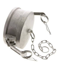 Tapón de acoplamiento de acero inoxidable Camlock DN 90 (4'') Tipo DC MIL-C-27487