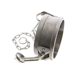 Tapón de acoplamiento de acero inoxidable Camlock DN 90 (4'') Tipo DC MIL-C-27487
