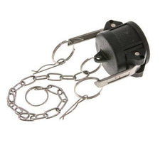 Tapón de acoplamiento de polipropileno Camlock DN 32 (1 1/4'') Tipo DC MIL-C-27487