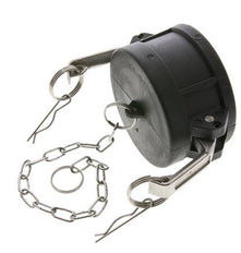 Tapón de acoplamiento de polipropileno Camlock DN 75 (3'') Tipo DC MIL-C-27487