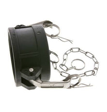 Tapón de acoplamiento de polipropileno Camlock DN 75 (3'') Tipo DC MIL-C-27487