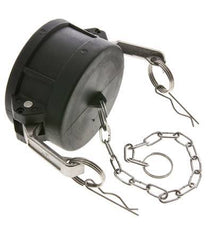 Tapón de acoplamiento de polipropileno Camlock DN 75 (3'') Tipo DC MIL-C-27487