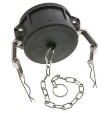 Tapón de acoplamiento de polipropileno Camlock DN 75 (3'') Tipo DC MIL-C-27487