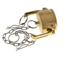 Tapa de extremo de acoplamiento de latón Camlock DN 40 (1 1/2'') Tipo DC MIL-C-27487