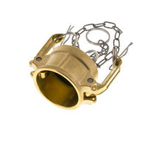 Tapa de extremo de acoplamiento de latón Camlock DN 40 (1 1/2'') Tipo DC MIL-C-27487