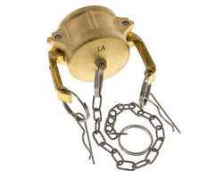 Tapa de extremo de acoplamiento de latón Camlock DN 40 (1 1/2'') Tipo DC MIL-C-27487