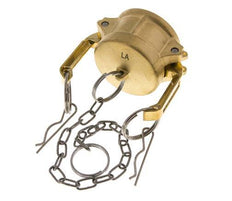 Tapa de extremo de acoplamiento de latón Camlock DN 40 (1 1/2'') Tipo DC MIL-C-27487