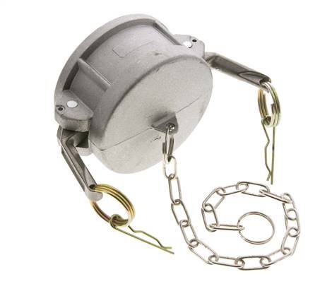 Tapón de acoplamiento de aluminio Camlock DN 75 (3'') Tipo DC MIL-C-27487